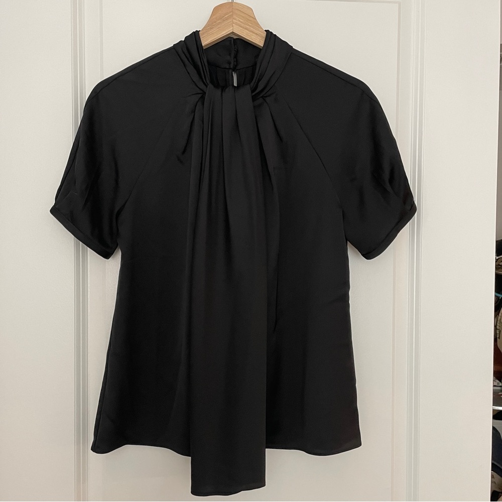 JCrew Black Blouse